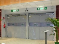 Puerta abatible de PVC FLAP